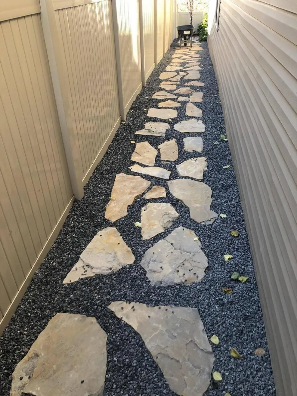 Hardscaping project in Utah — walkway